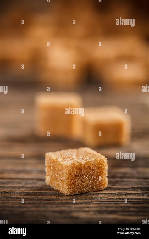 Brown Lump Sugar Stock Photo Alamy