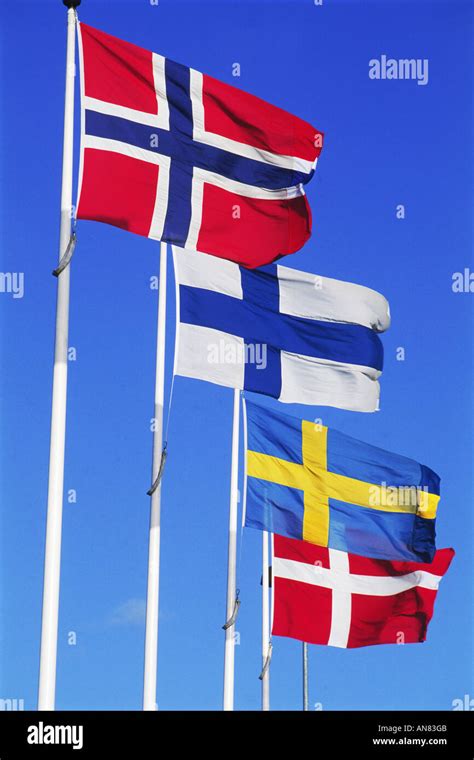 Viele Norwegische Flaggen Fotos Und Bildmaterial In Hoher Auflösung