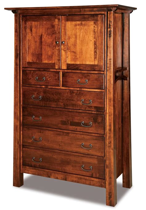 Artesa Chest Armoire with Two Doors and Six Drawers from
