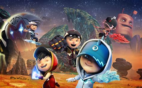 This time around boboiboy goes up against a powerful ancient being called retak'ka, who is after boboiboy's elemental powers. Foto dan Video BoboiBoy The Movie - Animasi dan Movie