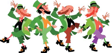 Leprechauns Dancing C Stock Illustration Download Image Now Istock