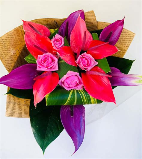 Flower Bouquet Pink Lady Same Day Delivery In Mauritius