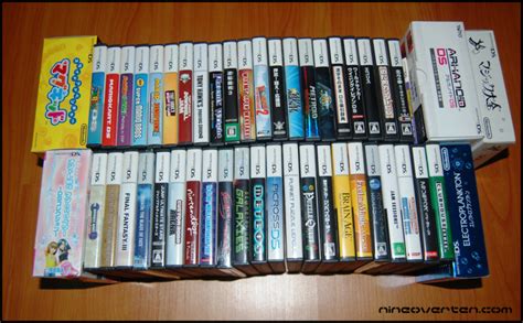 All of them are interesting and engaging games that were at the pinnacle of success after the console came in retail. My Nintendo DS Collection - Nine Over Ten 9/10