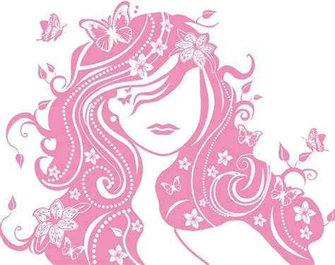 Wall Decals Lady Butterfly Art Without Boundaries