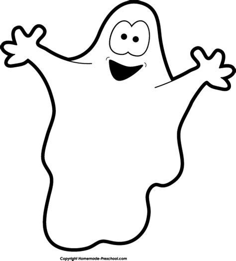 Black And White Halloween Clip Art ClipArt Best