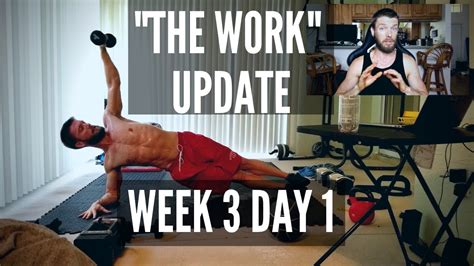 The Work Beachbody Workout Update Week 3 Day 1 Youtube