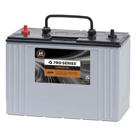 Pro Series Commercial Agm Group Size 31 Truckstarting Battery