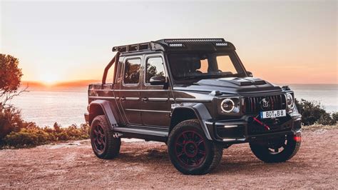 Brabus 900 XLP Brings Back The G Class Pickup Truck With 888 Hp