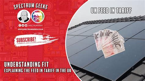 Understanding The Solar Feed In Tariff Fit In The Uk Youtube