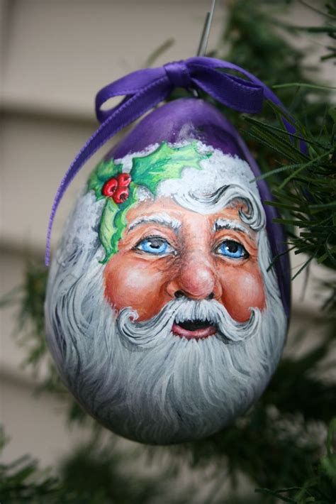 Flickrpatdvcx Purple Santa Claus Egg Gourd This One Is