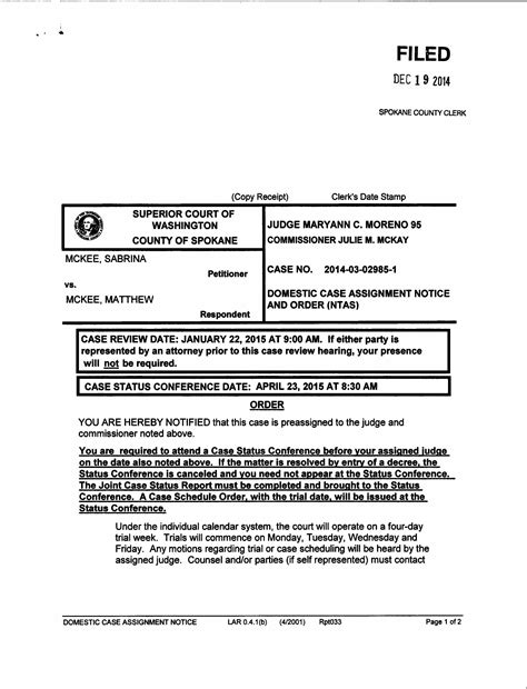 Spokane County Court Viewer