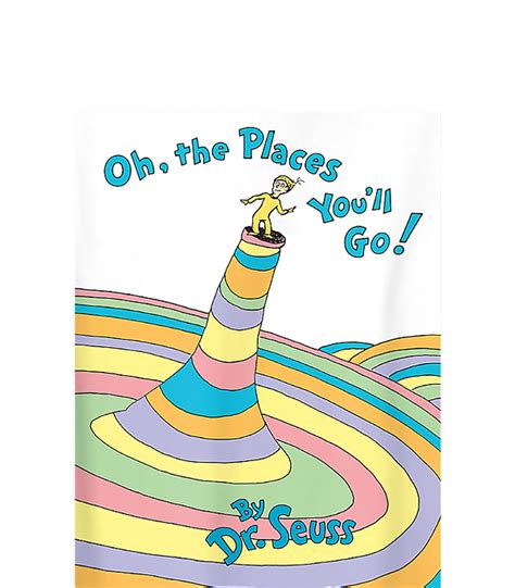 dr seuss oh the places youll go book cover greeting card by tanyah braid