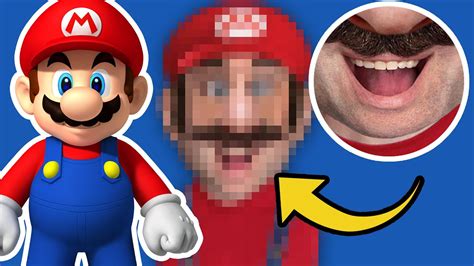 Mario In Real Life Humanizing Characters Photoshop