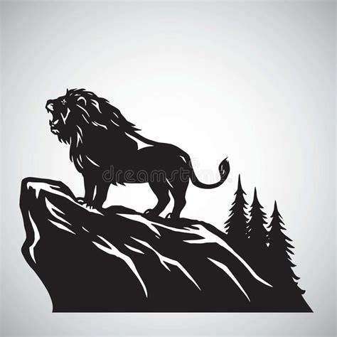 Mountain Lion Silhouette Stock Illustrations 408 Mountain Lion