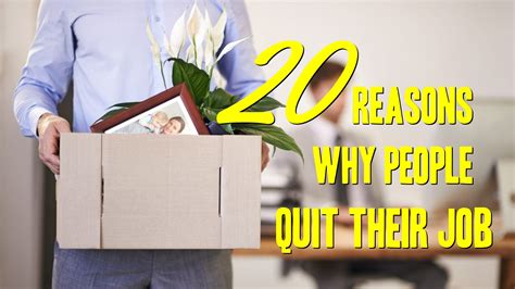 Reasons Why People Quit Their Job