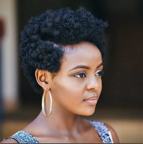 Achieve A Bantu Knot Out On 4c Tapered Hair With Just A Few Simple