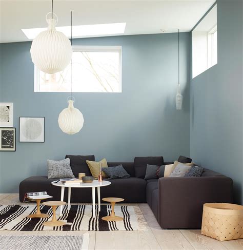 Beautiful Grey And White Colours For Your Living Room Jotun 5249