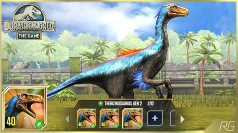 Therizinosaurus Gen 2 X3 Max Level 40 New Herbivore Feeding Pvp