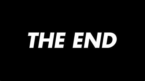 The End Youtube