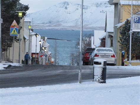 Snowy Reykjavik Street By Artiedrawings On Deviantart
