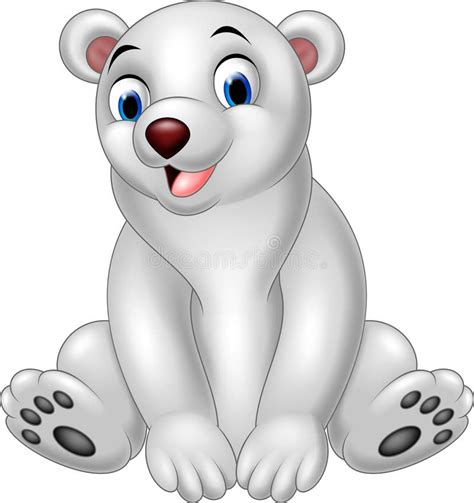 Polar Bear Cartoon Stock Vector Illustration Of Alaska 27839855