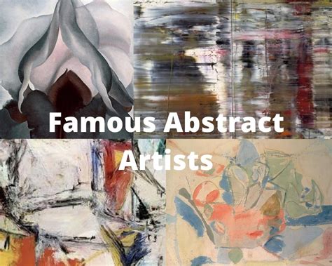 13 Most Famous Abstract Artists Artst