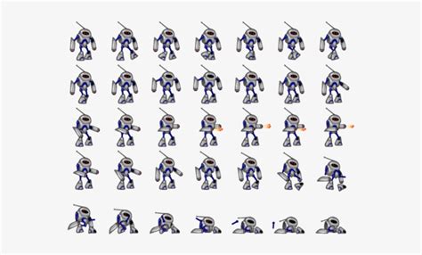 Vector Sprite Sheet At Collection Of Vector Sprite
