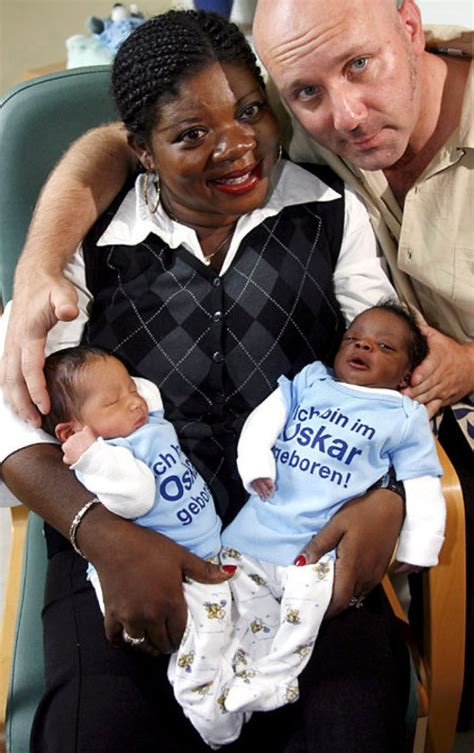 Newswoman Gives Birth To Black And White Twins
