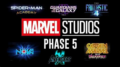 Marvels Official Phase 5 Breakdown Spider Man 4 Fantastic 4 Youtube