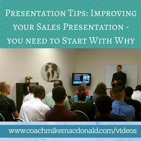 Presentation Tips Improving Your Sales Presentation You Need To Start