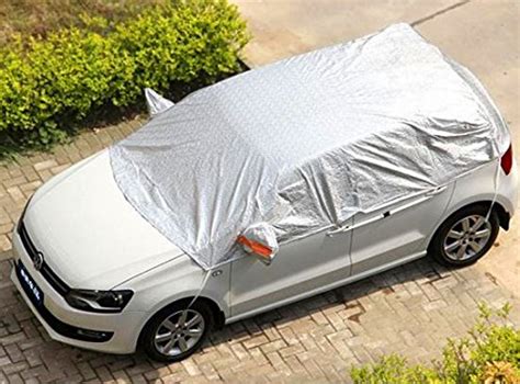 Upc Kadooria Safe View Half Car Cover Top Waterproof Windproof Dustproof