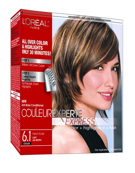L Oreal Paris Couleur Experte Hair Color Highlights Light Ash Brown French Eclair 1 Kit