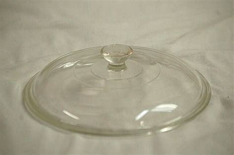 Pyrex Corning Ware Clear Glass Lid Round Casserole Replacement Top 623