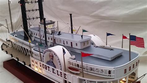 Pyro Lindberg Robert E Lee Steamboat Model Kit Progress Part 2 Youtube