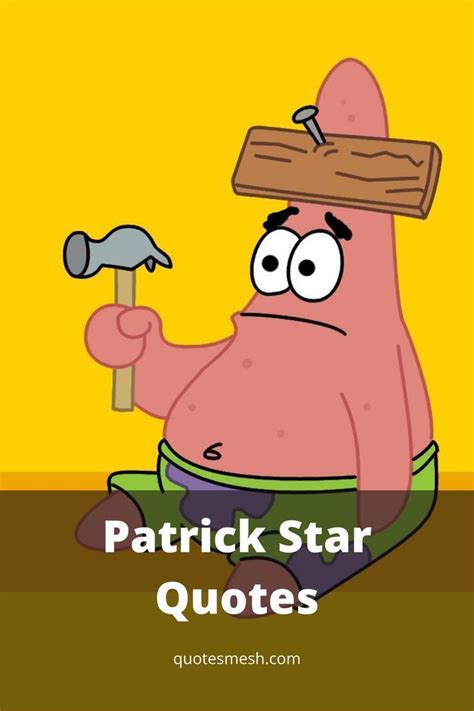 Pin On Patrick Star Quotes