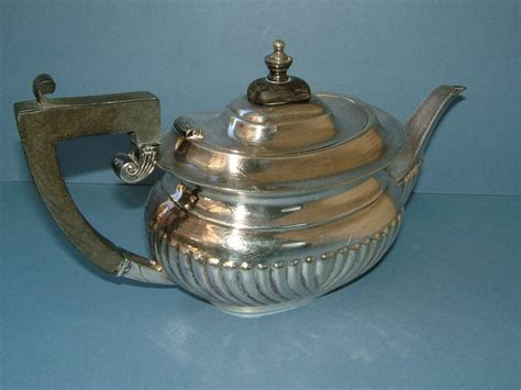 Vintage Epns Silver Plate Britannia Metal Teapot By Biminicricket