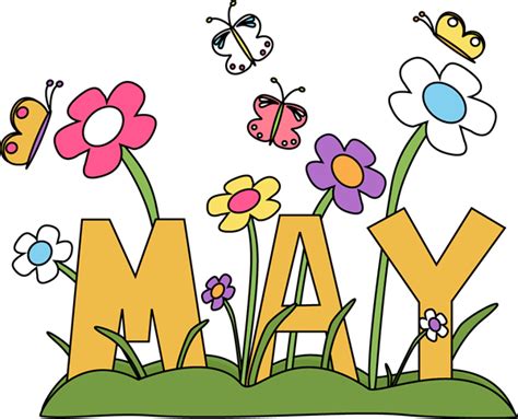 May Flowers Clipart Clip Art Library
