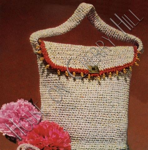 Beaded Crochet Purse Pattern Digital By Houseoncherryhill On Etsy