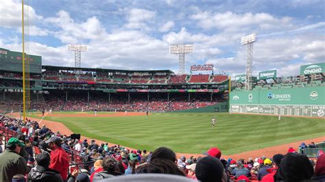 Right Field Box 90 At Fenway Park