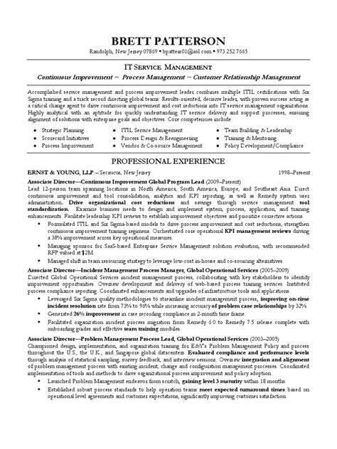 There are five different aspects of itil exam cost? ITIL V3 Service Process Manager in Whippany NJ Resume ...