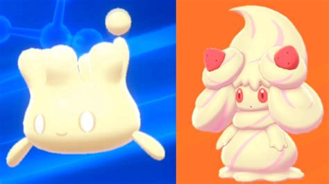 How To Evolve Milcery Into Alcremie Strawberry Sweet Location