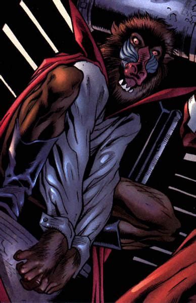 Mandrill Villains Wiki Villains Bad Guys Comic Books Anime