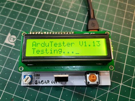 Gallery Minimal Component Tester Using Arduino