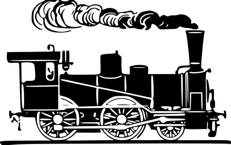 Train Rail Transport Steam Locomotive Clip Art Locomotive