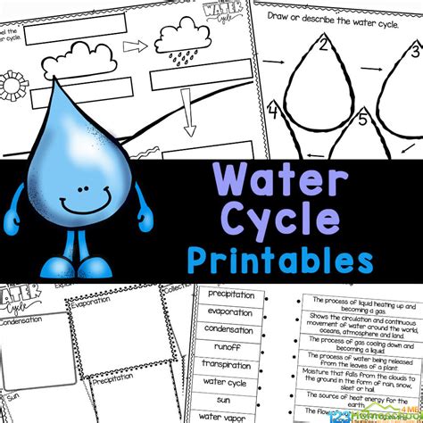 Water Cycle Worksheet Pdf