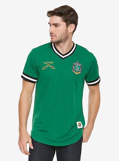 Harry Potter Slytherin Quidditch Jersey Boxlunch Exclusiveharry