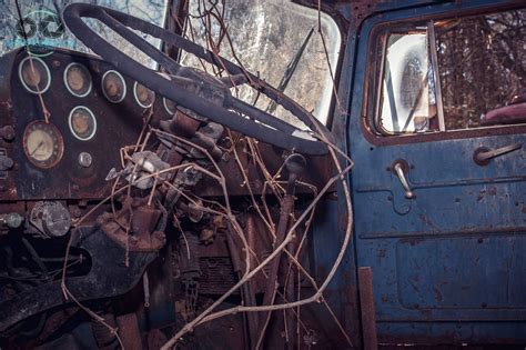 Inside Of The Cab Of An Abandoned Truck I Found In Western Ny X Oc R Abandonedporn
