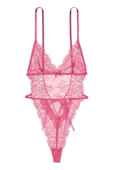 Buy Victorias Secret Unlined Corded Lace Teddy From The Victorias