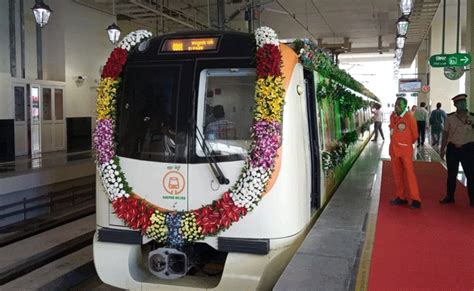 Maharashtra Nagpur Metro Creates Record For Worlds Longest Double