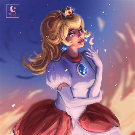 Artstation Fire Peach